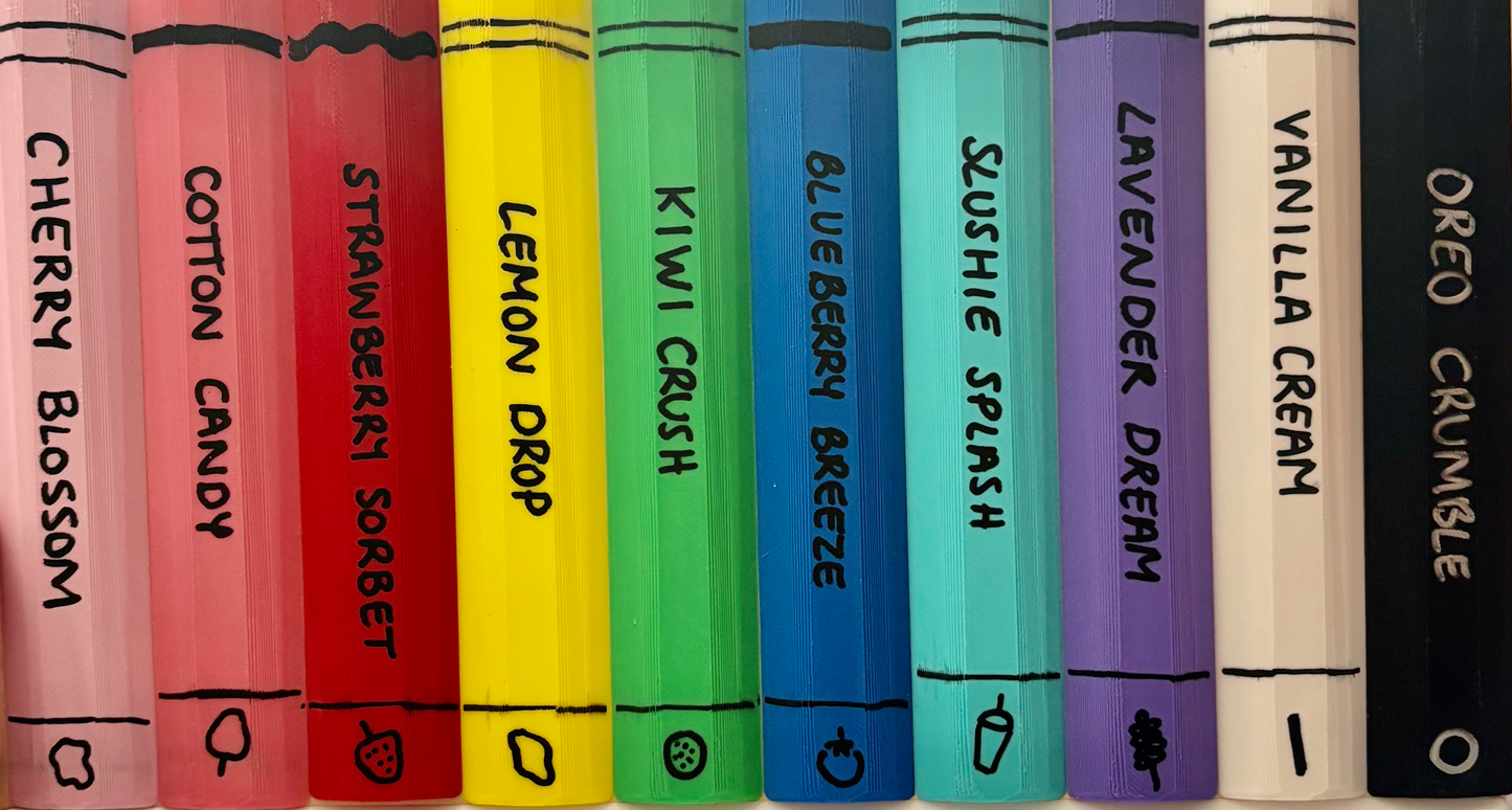 Bookcase Signs | TBR | Choose your colour combo!