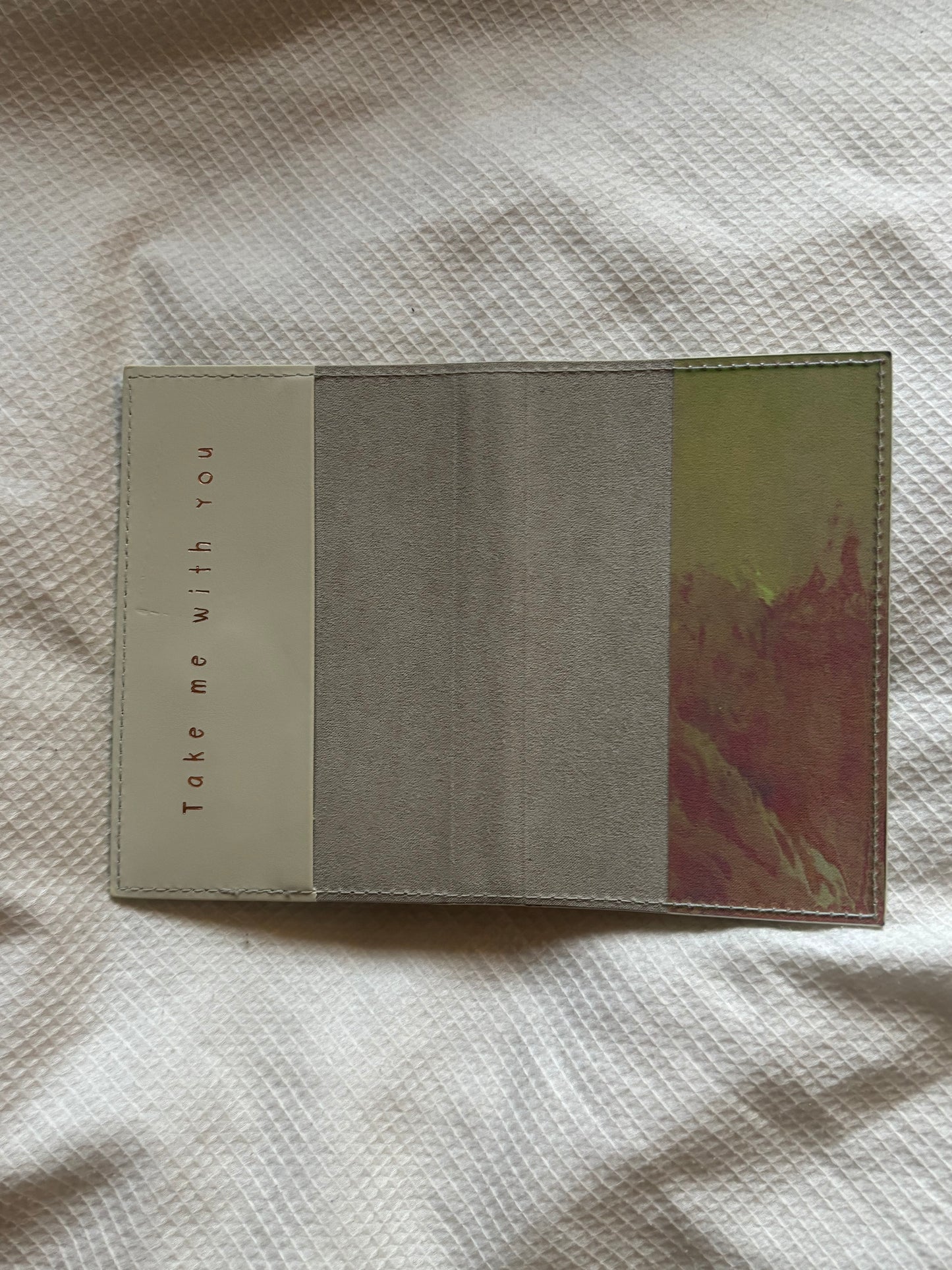 Personalised Faux Leather Passport Wallet