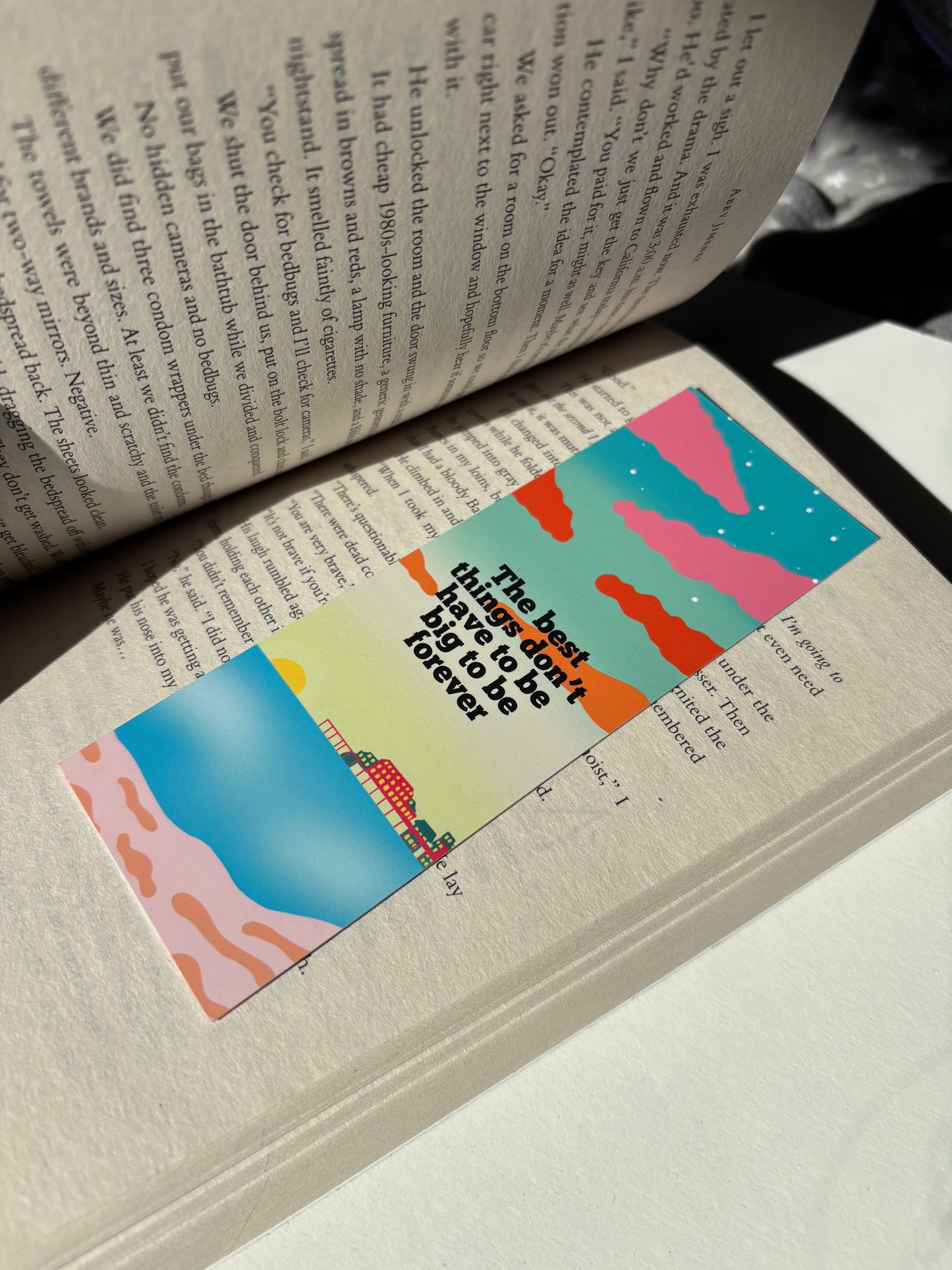 Say You'll Remember Me Card Bookmark | Matte Finish