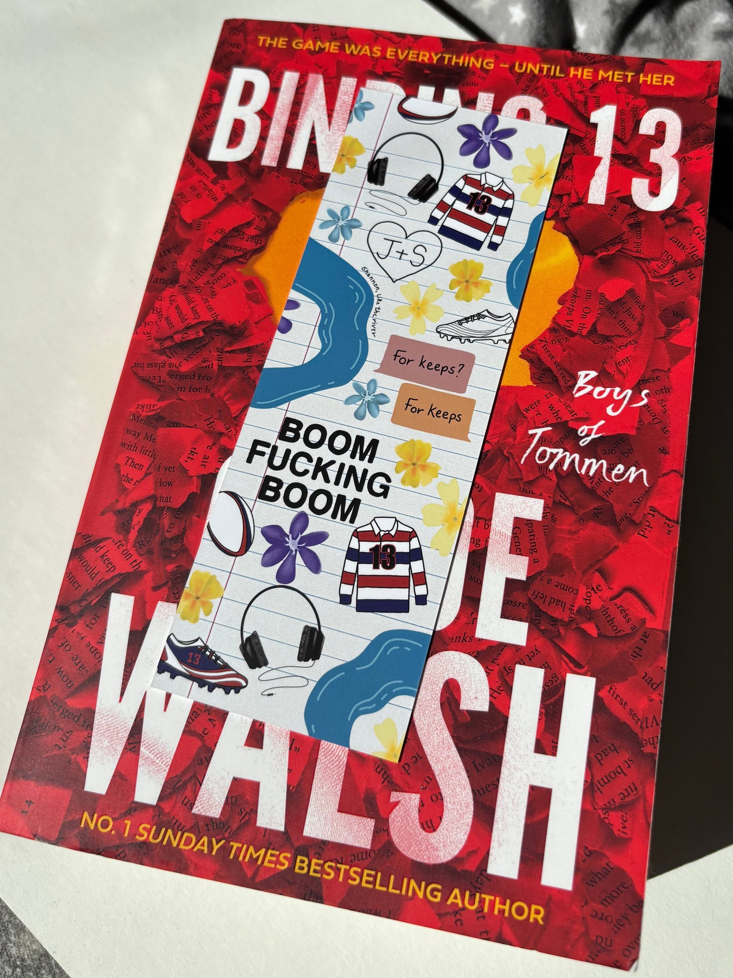 Binding 13 Card Bookmark | Matte Finish