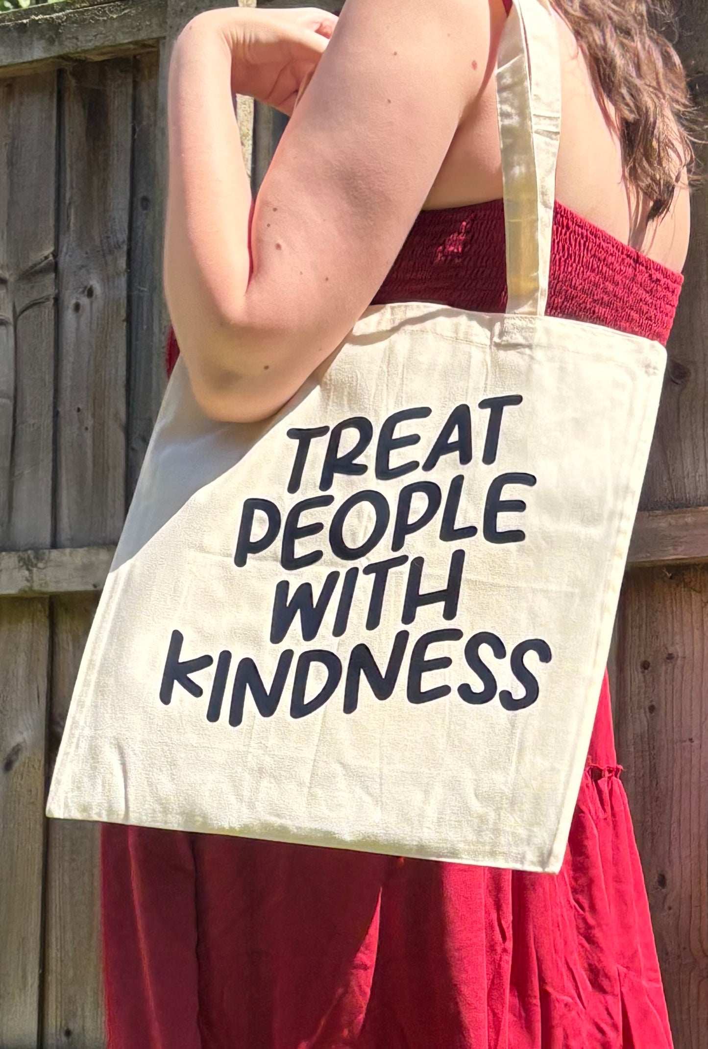 Treat People With Kindness Tote Bag