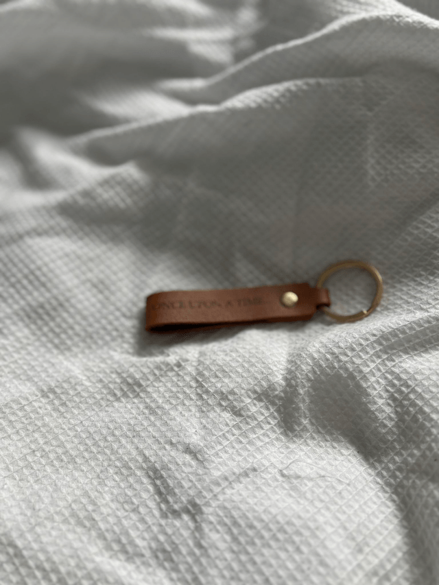 Once Upon a Time - Faux Leather Keyring