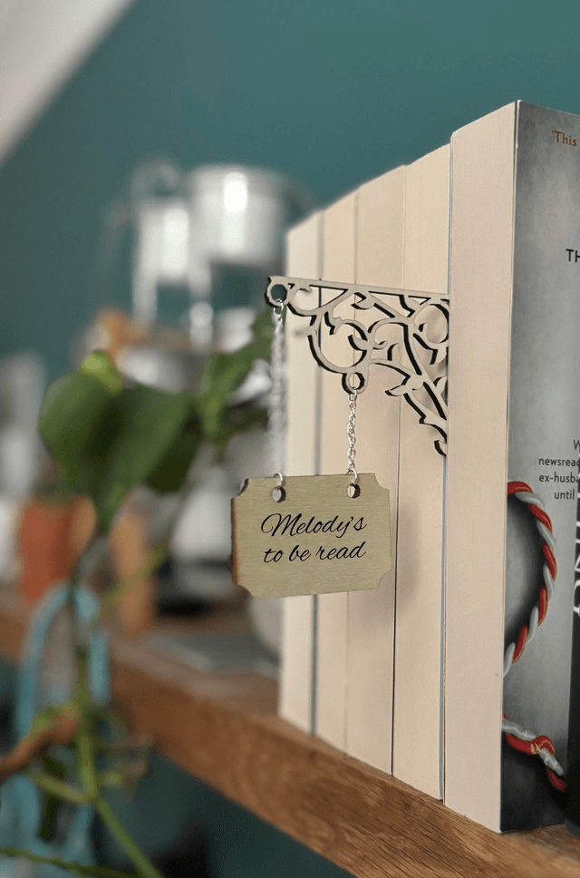 Custom Book Divider Tavern Signs, Personalised Book Genre Shelf Dividers, Rustic Library Organisers, BookTok Aesthetic Gift for Readers