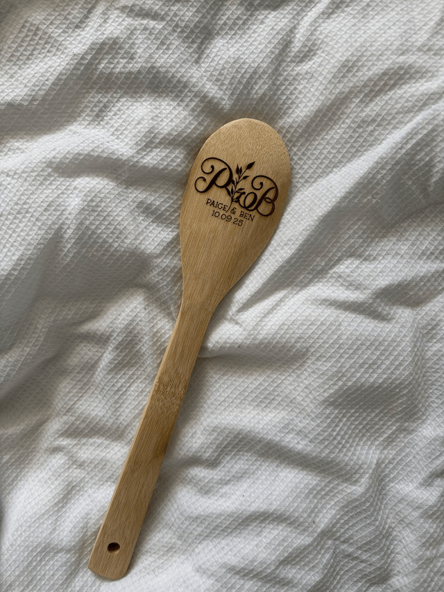 Personalised Spoon - Perfect Wedding or Anniversary Gift