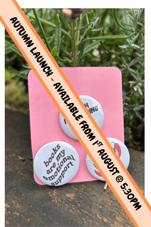 Random Reading Mix - 25mm Button Badges x 3