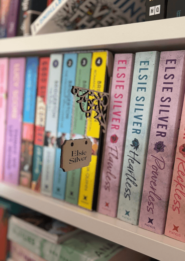 Custom Book Divider Tavern Signs, Personalised Book Genre Shelf Dividers, Rustic Library Organisers, BookTok Aesthetic Gift for Readers