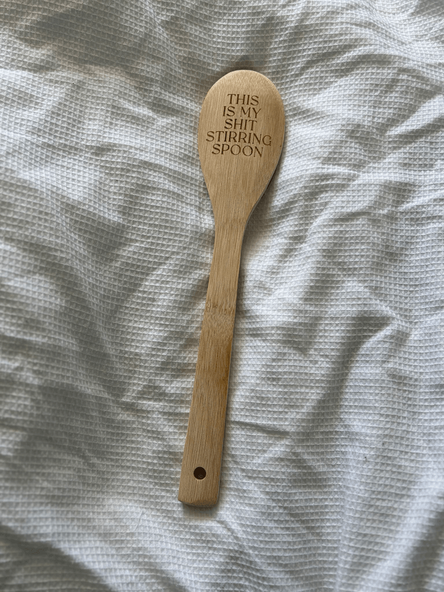 This is my Shit Stirring Spoon - Perfect Secret Santa Gift