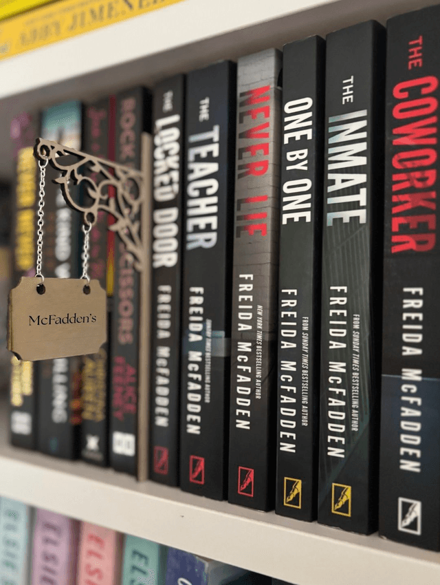 Custom Book Divider Tavern Signs, Personalised Book Genre Shelf Dividers, Rustic Library Organisers, BookTok Aesthetic Gift for Readers