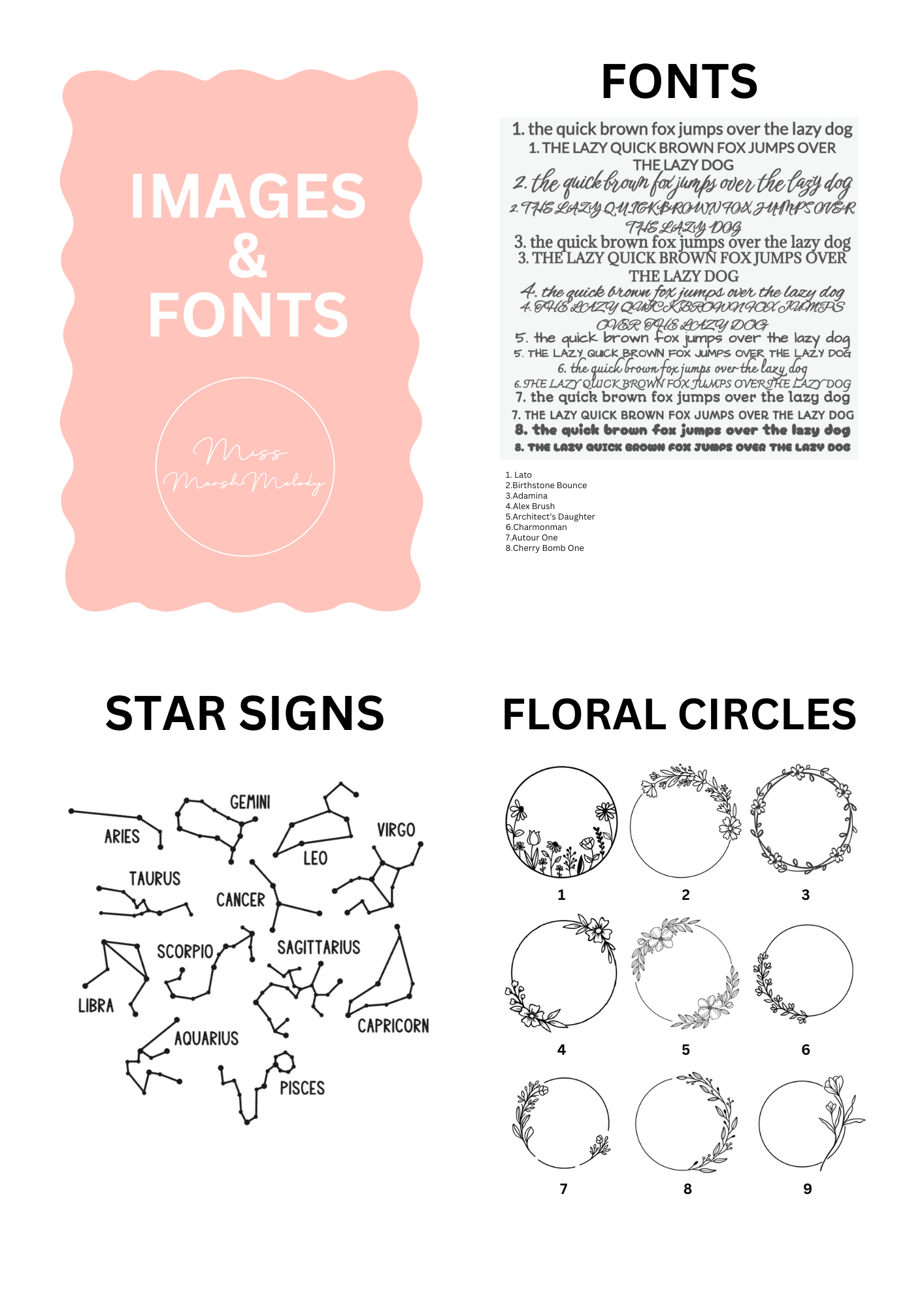 Custom Engraved Leather Heart Bookmark - Beige