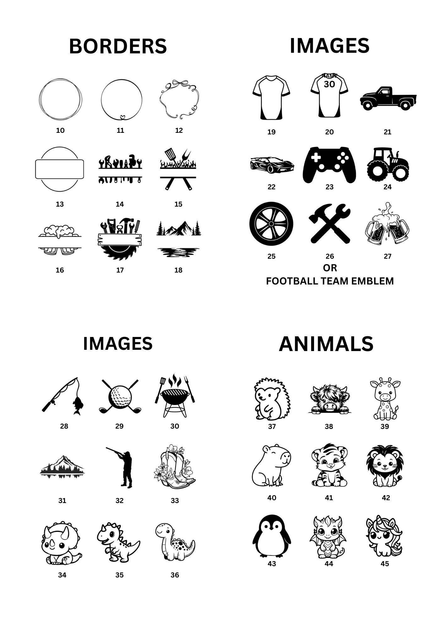 Custom Engraved Leather Heart Bookmark - Beige