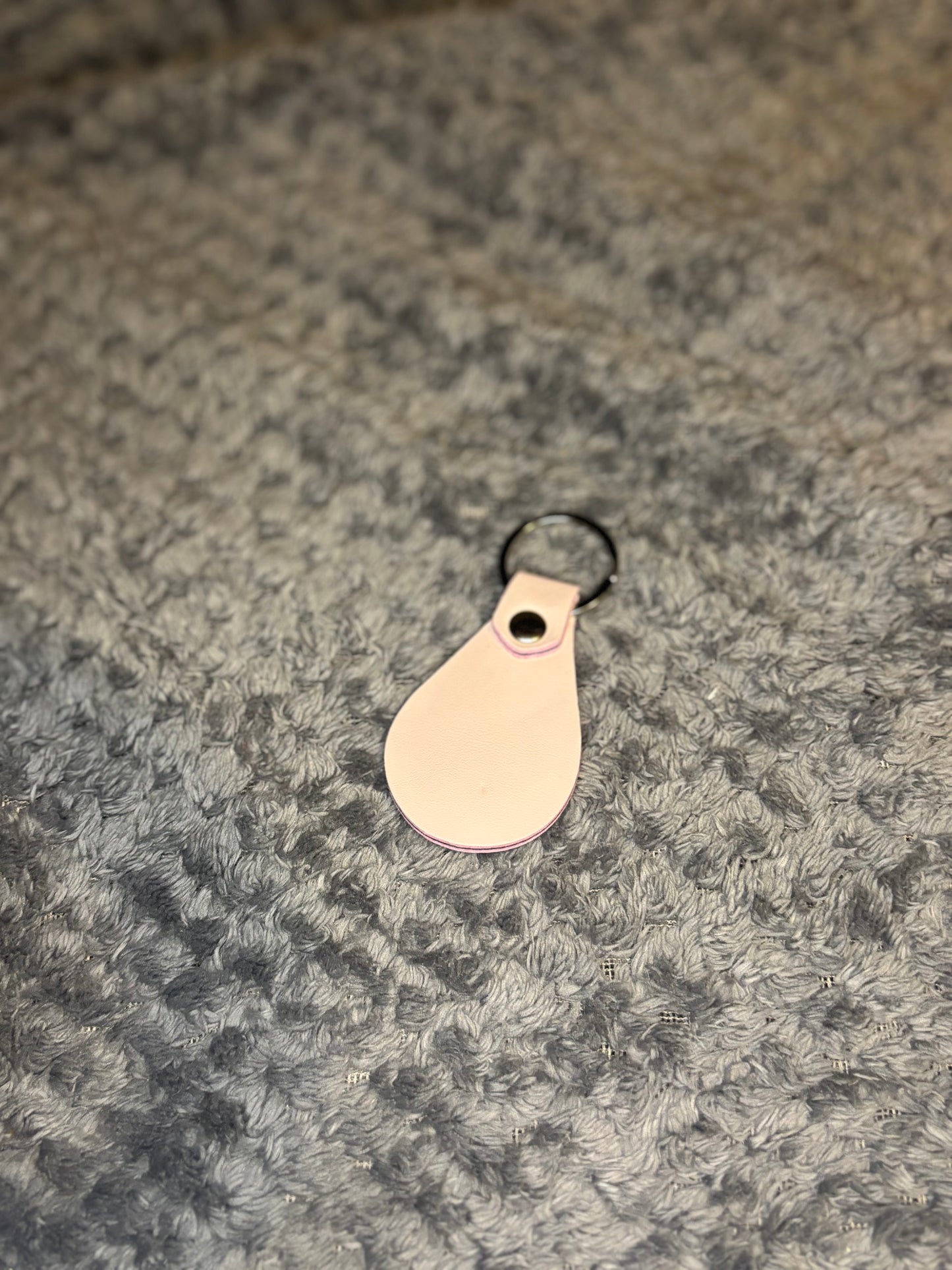 Custom Engraved Teardrop Keyring