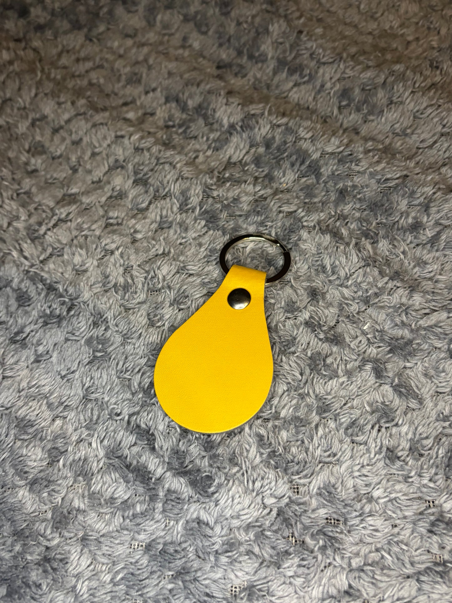 Custom Engraved Teardrop Keyring