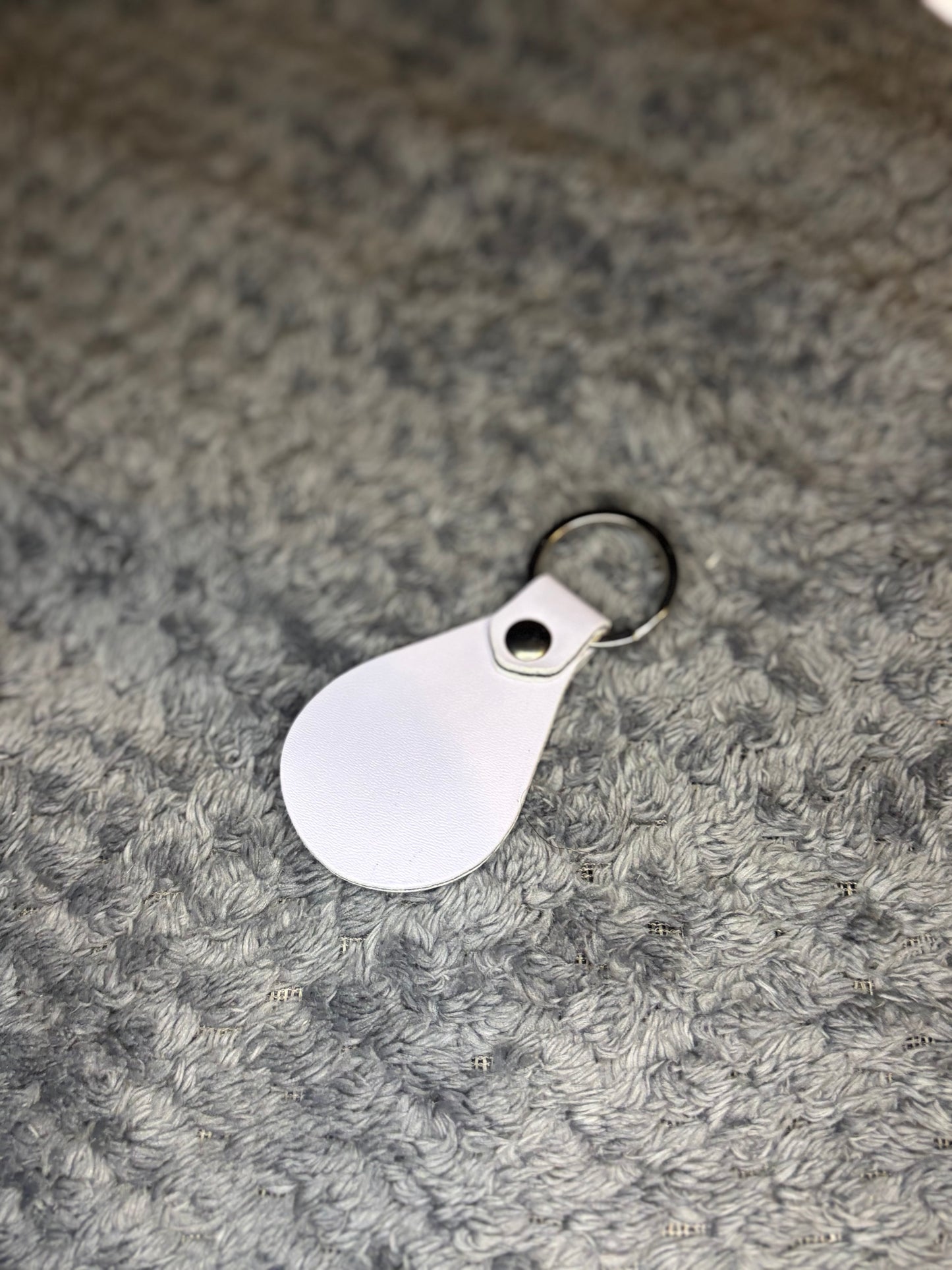 Custom Engraved Teardrop Keyring