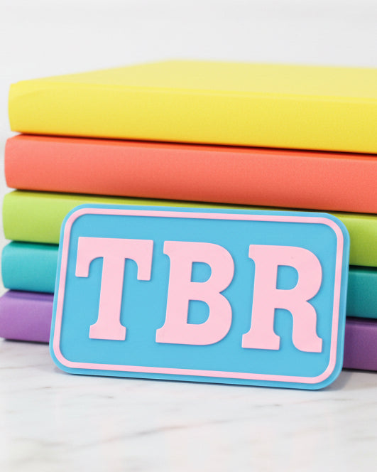 Bookcase Signs | TBR | Choose your colour combo!