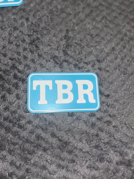 Bookcase Signs | TBR | Choose your colour combo!