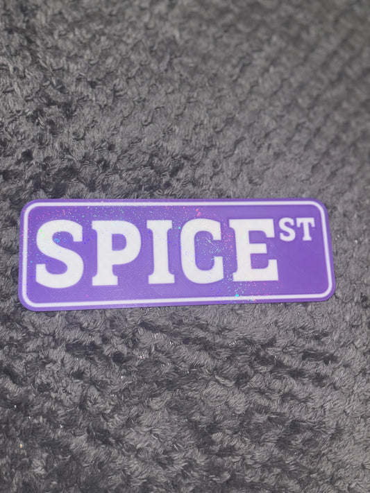 Bookcase Signs | SPICE ST | Choose your colour combo!