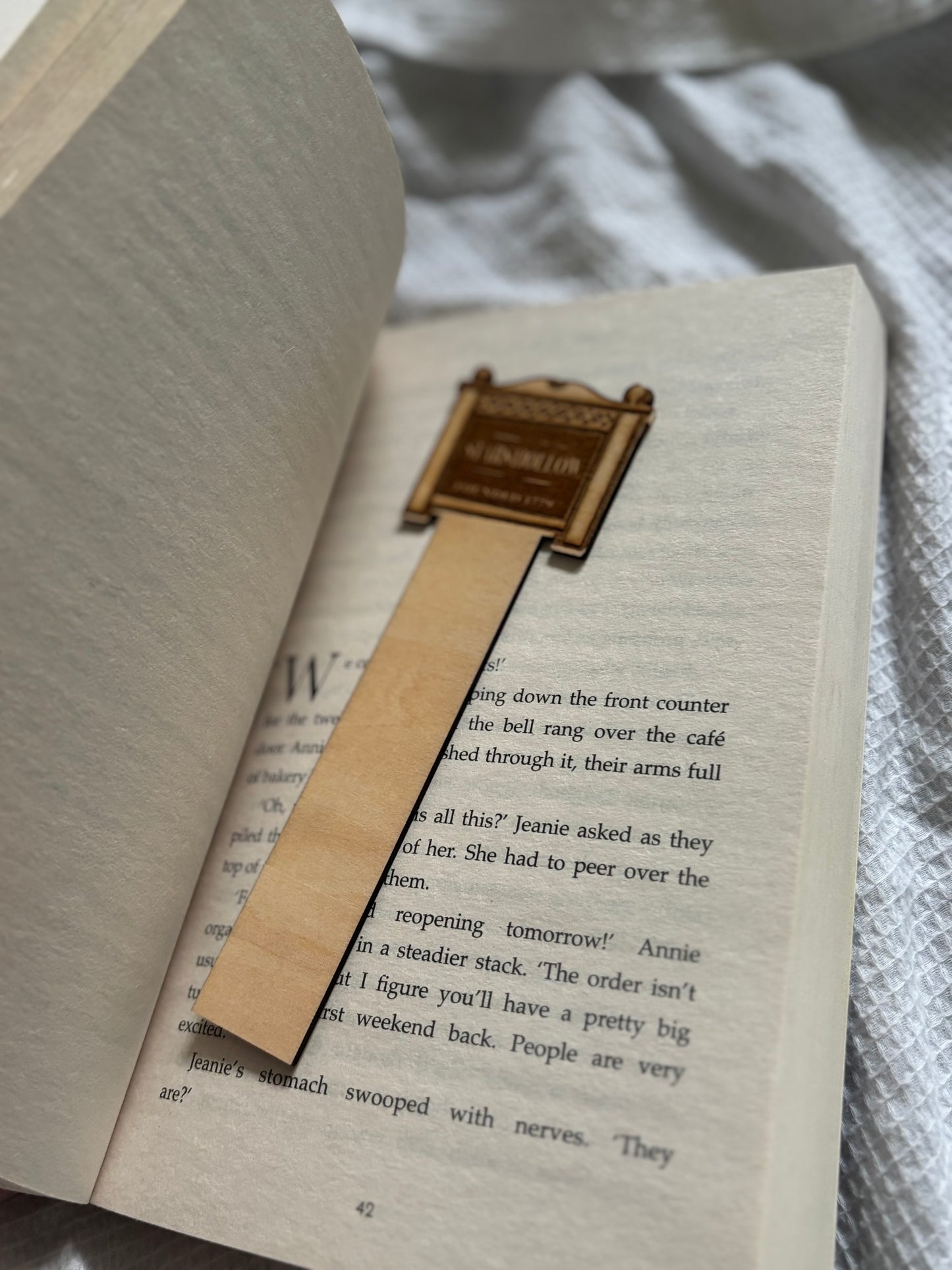 Stars Hollow Wooden Bookmark - Gilmore Girls Inspired