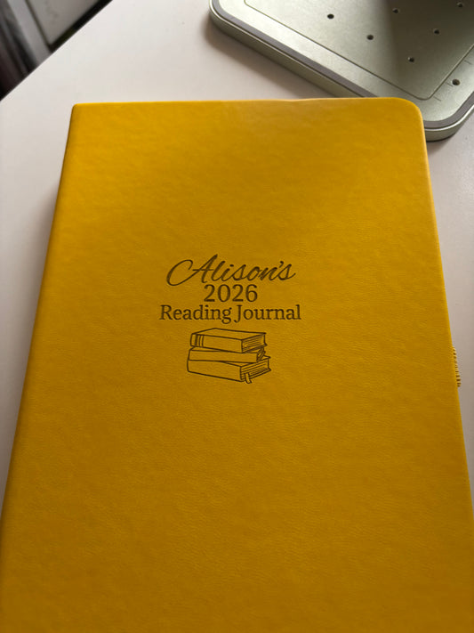 Personalised Vegan Leather A5 Bullet Journal