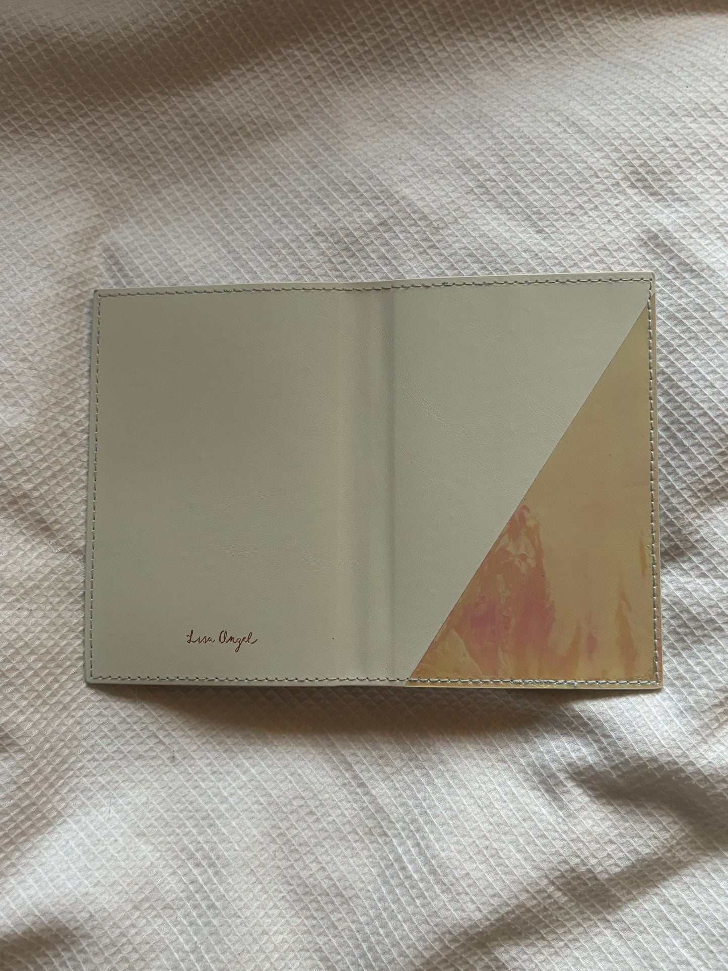 Personalised Faux Leather Passport Wallet