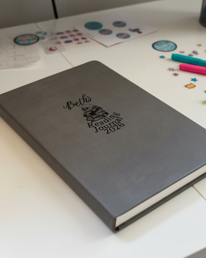 Personalised Vegan Leather A5 Bullet Journal