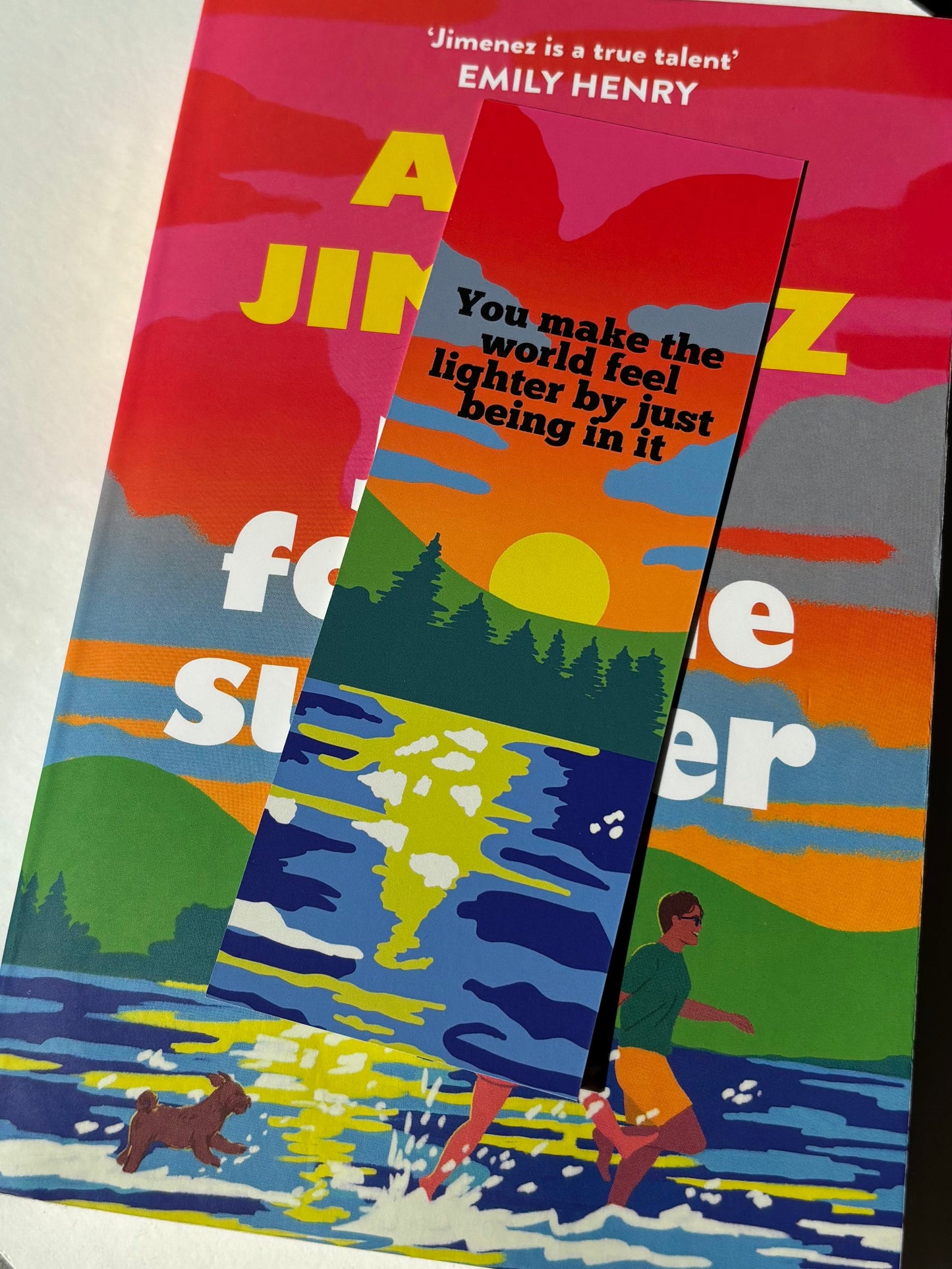 Just for the Summer Card Bookmark | Matte Finish