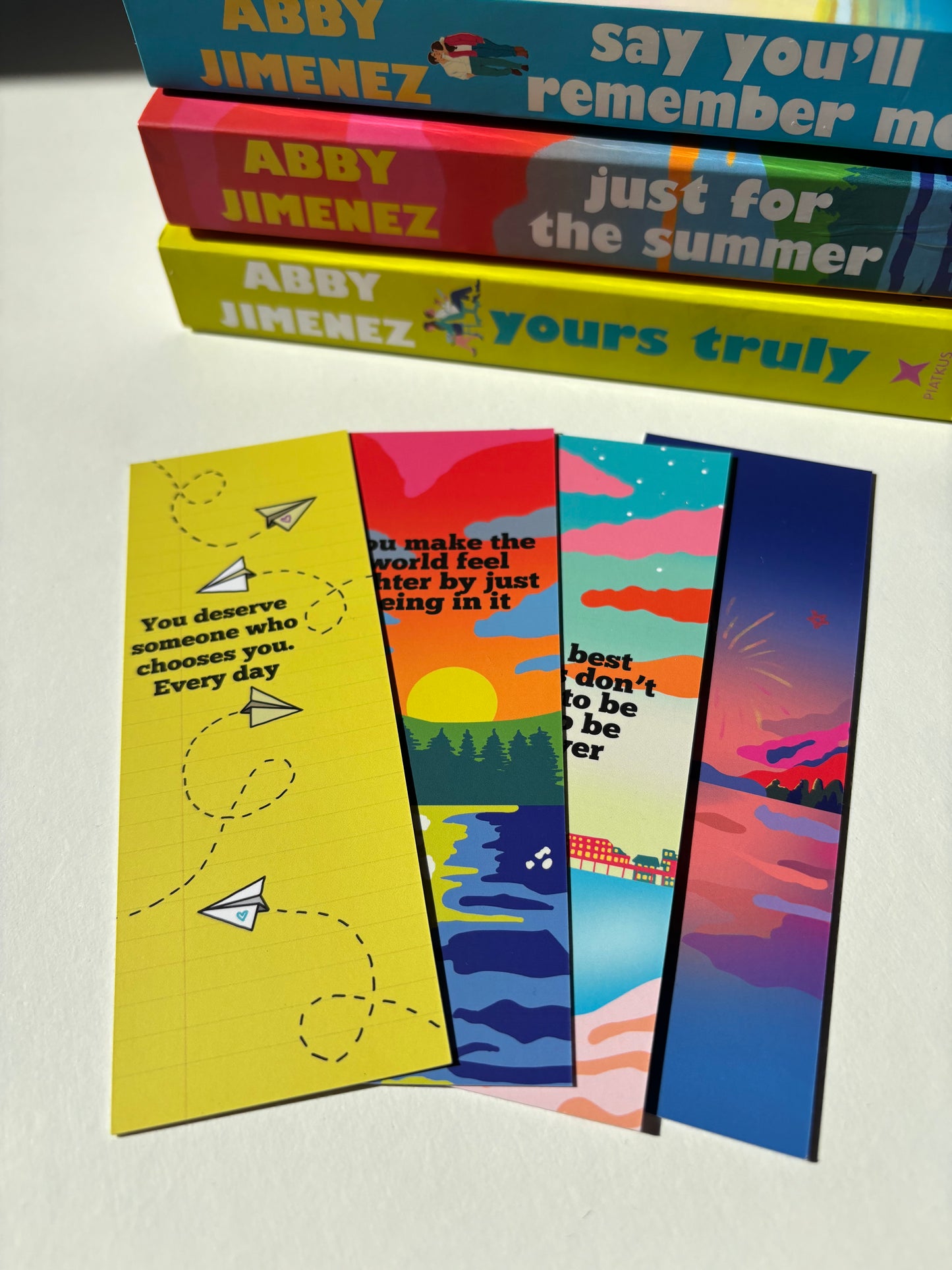 Abby Jimenez Bookmark Bundle | Set of 4 | Matte Finish