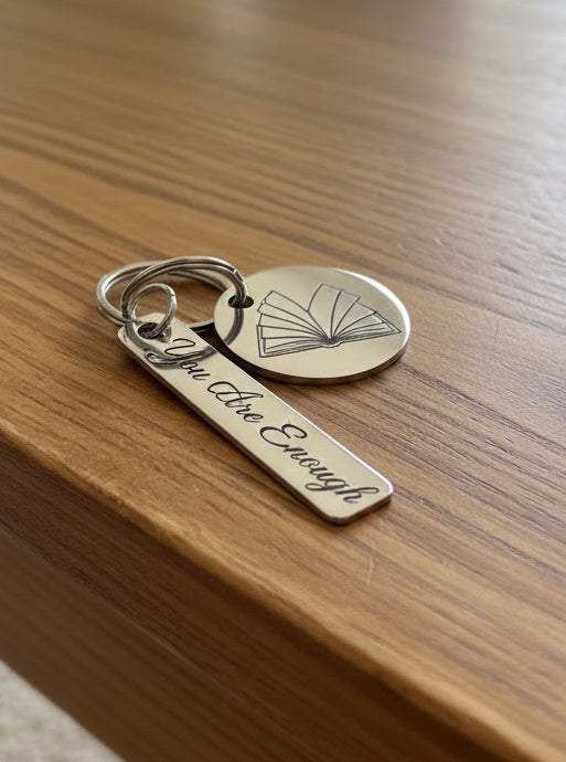 Personalised Engraved Calendar Keyring - Stainless Steel