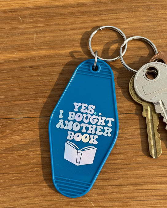 "Yes, I Bought Another Book" Keyring