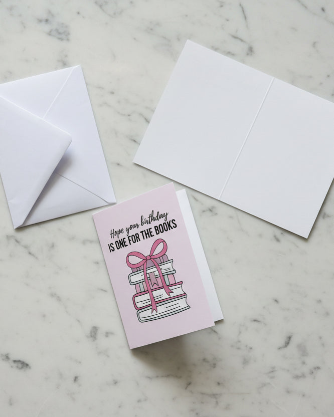 'Hope Your Birthday Is One For The Books' Greeting Card
