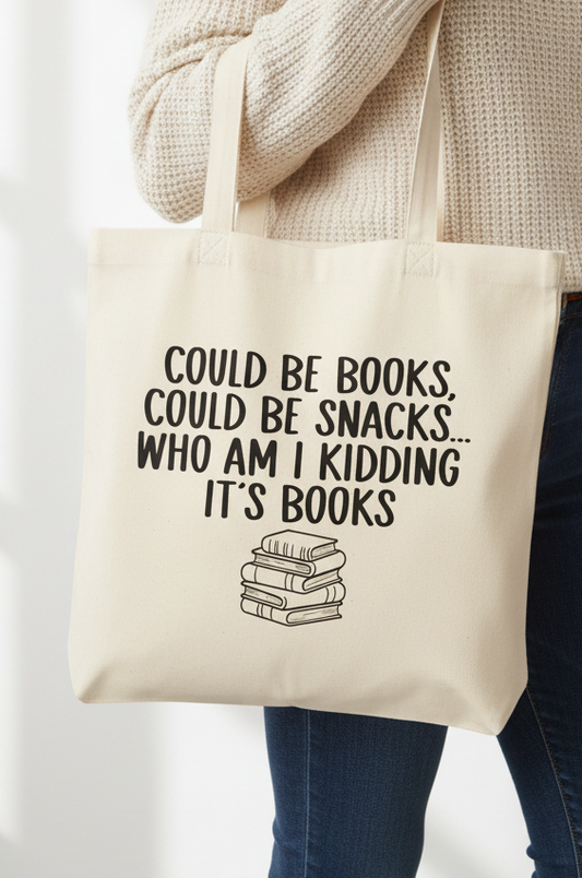 Could Be Books Tote Bag